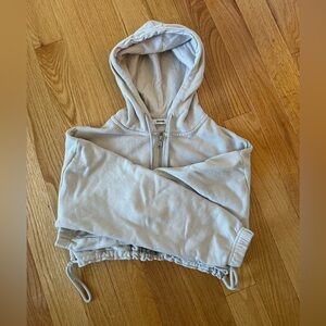 Garage Cropped Zip-Up